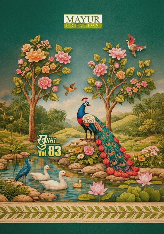 Mayur khushi vol-83 dress materials wholesale